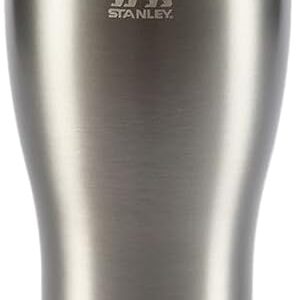 Stanley - Copo Térmico Pilsner, 444ml, Copo para Bebidas Frias ou Quentes, Stainless Steel