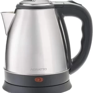 Agratto 784 - Chaleira Eletrica Inox, 220v, 1,8 Litro, Preto/inox